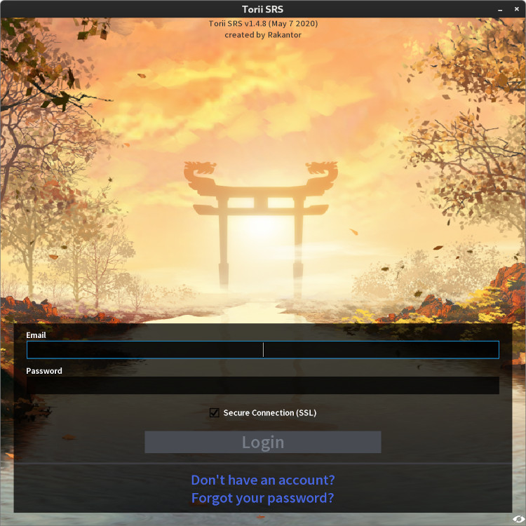 Torii SRS (v1) screenshot